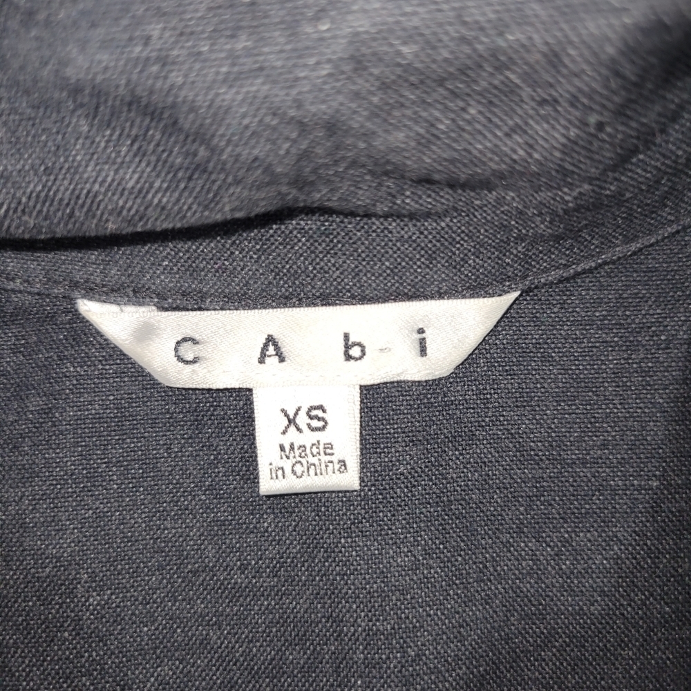 Cabi Grey Weekender Jacket With Drawstring Waist … - image 5